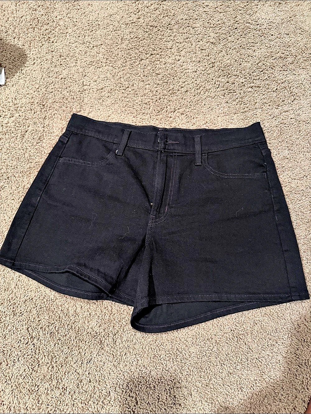 Old Navy High-Rise Wow Black Shorts Size 10